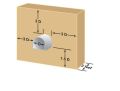 Typical Configuration for filter diaphragm used in the design of an embankment dam.